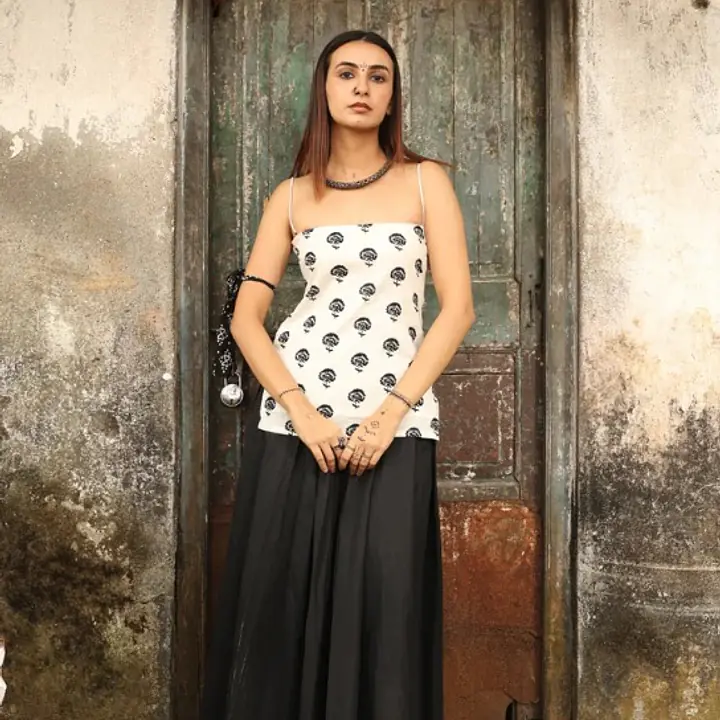 INDIE BLOOM CORSET KURTI - Master