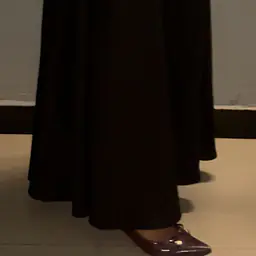 RUKIA FULL BLACK SET- SHORT KURTI WITH FLARED BUTTERFLY PANTS - Master