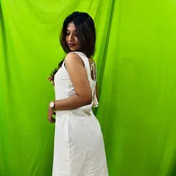 JESSIE STRIPE DRESS (BEIGE) - Master