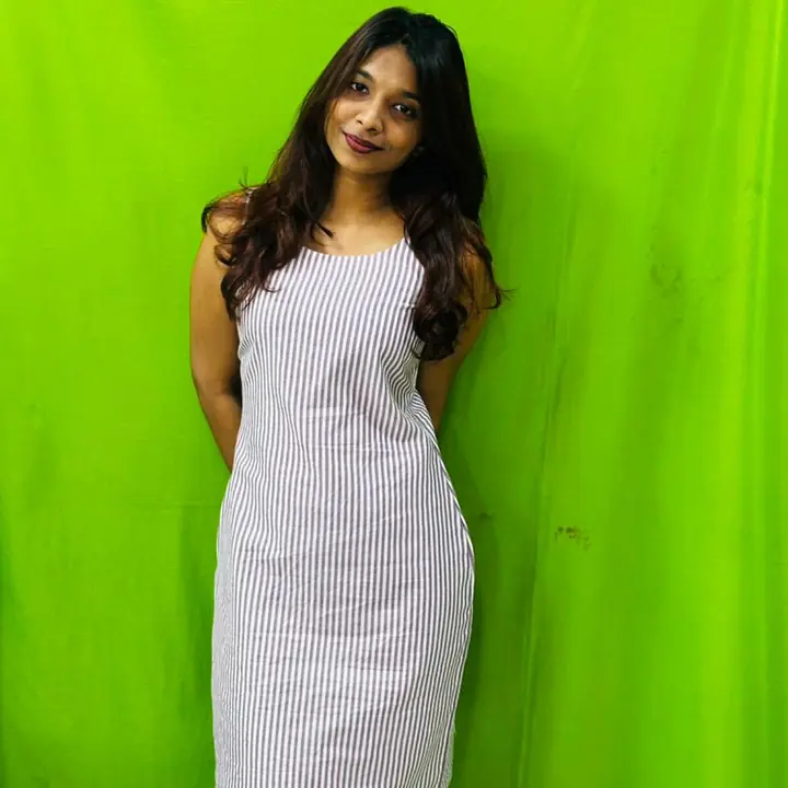 JESSIE STRIPE DRESS (Lavender) - Master