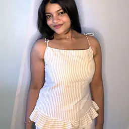 ZAYA STRIPES TOP (BEIGE) - Master