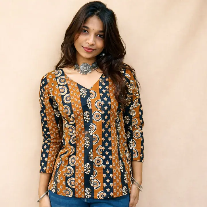 APOORVA GOLDEN BROWN TOP - Master