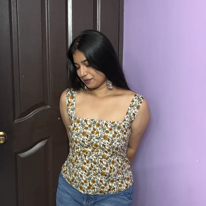 BOHO FLORAL CORSET KURTI - Master