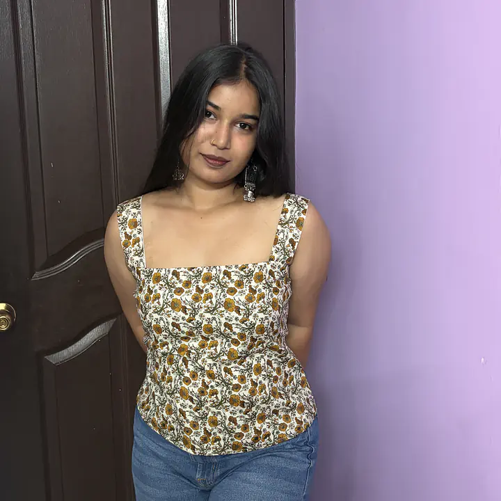 BOHO FLORAL CORSET KURTI - Master