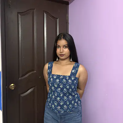 Boho Indigo Corset Top secondary image