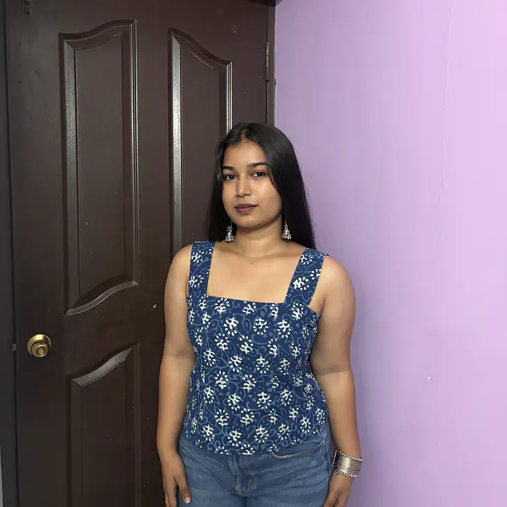 Boho Indigo Corset Top - Master