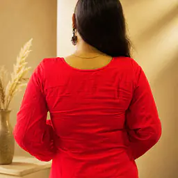 EVARA RED KURTI - Master