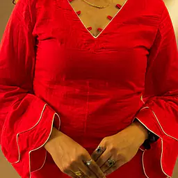 EVARA RED KURTI - Master