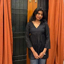NILARA - V NECK YOKE KURTI - Master