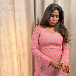 AAROHI FLORAL KURTI (PINK) - Master