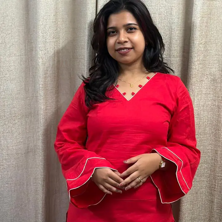 EVARA RED KURTI - Master