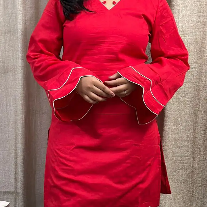 EVARA RED KURTI - Master