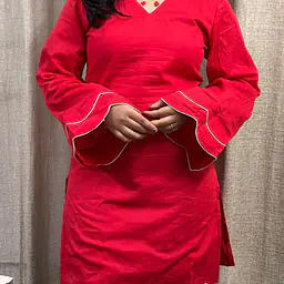EVARA RED KURTI - Master