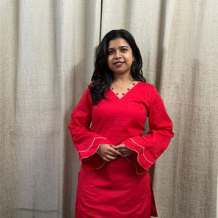 EVARA RED KURTI - Master