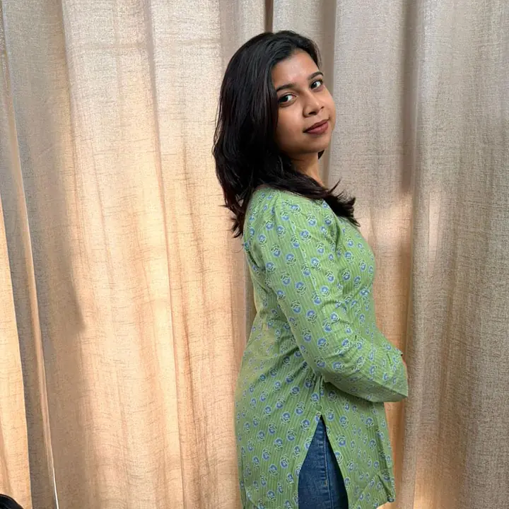 AAROHI FLORAL KURTI (SAGE GREEN) - Master