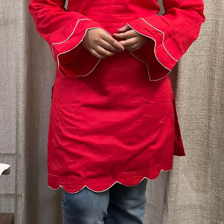 EVARA RED KURTI - Master