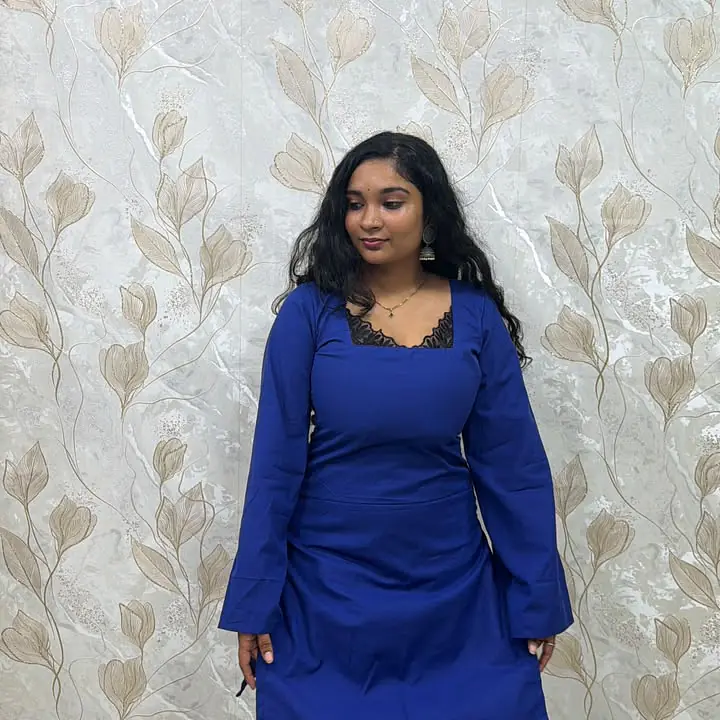 SARAH LACE KURTI- FULL SLEEVES - Master