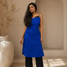 SARAH LACE KURTI- SLEEVELESS - Master