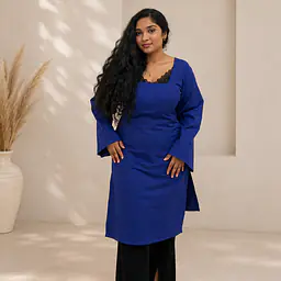 SARAH LACE KURTI- FULL SLEEVES - Master