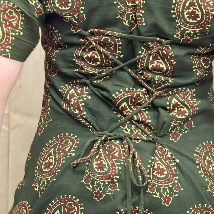 MADHURA LONG KURTI- GREEN - Master