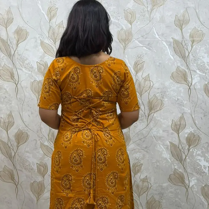 MADHURA LONG KURTI- YELLOW - Master