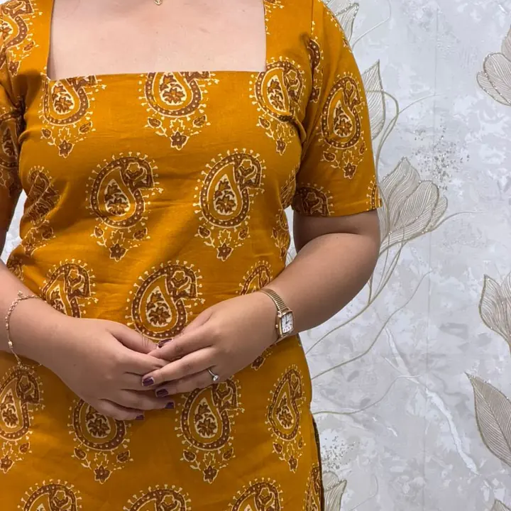 MADHURA LONG KURTI- YELLOW - Master