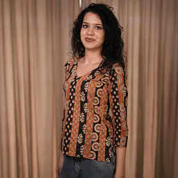 APOORVA GOLDEN BROWN TOP - Master