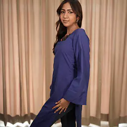 SARAH LACE KURTI- FULL SLEEVES - Master