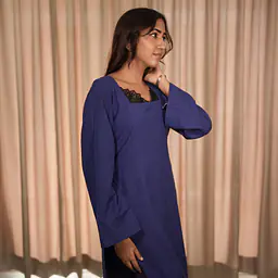 SARAH LACE KURTI- FULL SLEEVES - Master