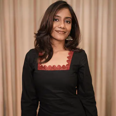 TARA BLACK LACE KURTI - SLEEVES primary image