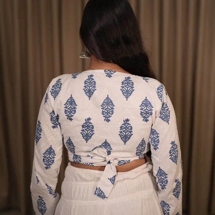 Noor Wrap Top WRAP TOP-WHITE - Master