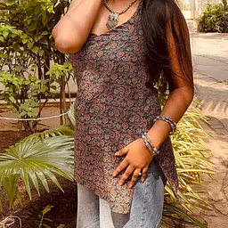 ANVI - HALTER NECK BACKLESS KURTI - Master