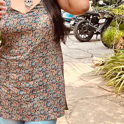 ANVI - HALTER NECK BACKLESS KURTI - Master