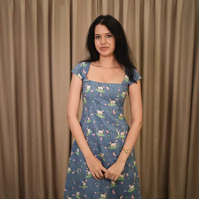 Nora short dress primary image