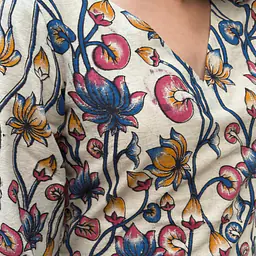 HINA - FLORAL SLEEVED KURTI - Master