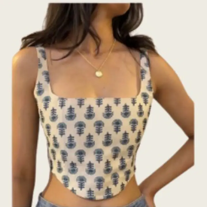 INDIE BLOOM CORSET KURTI - Master